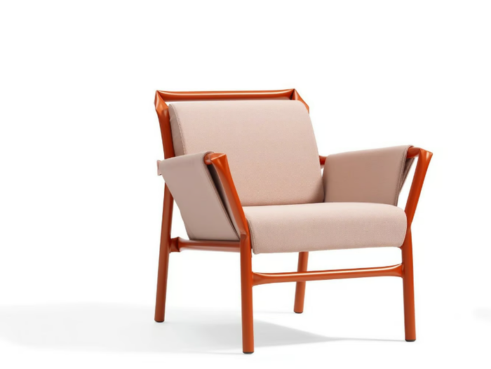 SUPERKINK - Upholstered armchair with armrests _ Blå Station